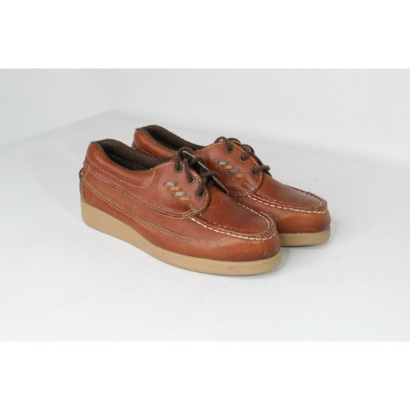 Vintage Shoes Nos Vintage 9s Streetwear Leather Steel Toe Safety